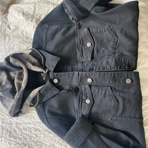 Black denim Jacket Hollister